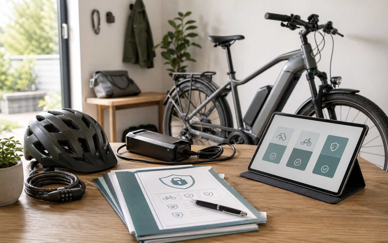 Themenbild für E-Bike Versicherung auf private-unfallversicherung-tarife.de